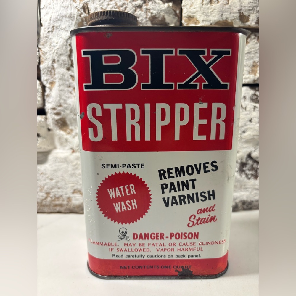 Vintage Bix Stripper Can.